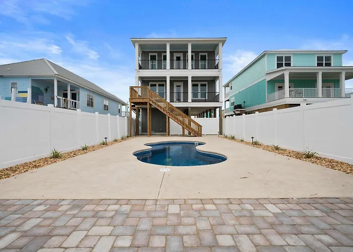 Holiday home Gorgeous Oceanside With Wifi Private Pool Ac W&d - Steps From Gulf Shores