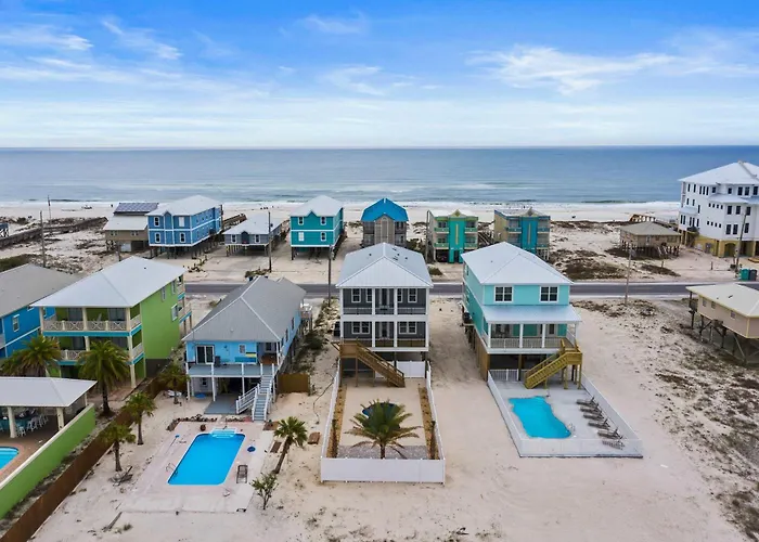 Gorgeous Oceanside With Wifi Private Pool Ac W&d - Steps From * Gulf Shores